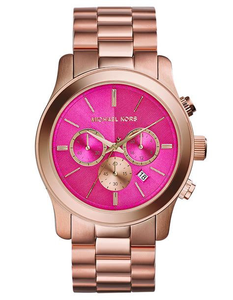 michael kors rose watch